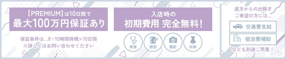 THE PREMIUM 求人バナー